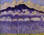 Ferdinand Hodler, malning av ett berg